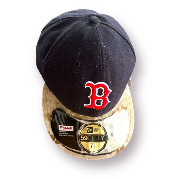 Boston Red Sox New Era MLB 59FIFTY Citrus Pop Fitted 7 3/8 Hat Cap Camouflage - Picture 3 of 10